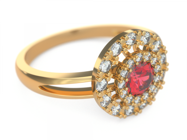 ring0001 3D Принт Модель .c4d .max .obj .3ds .fbx .stl .blend 