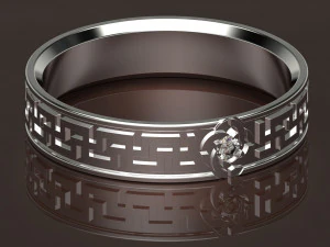 кольцо0009 3D Принт Модель