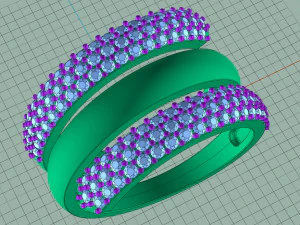 anel0013 Modelo de Impressão 3D