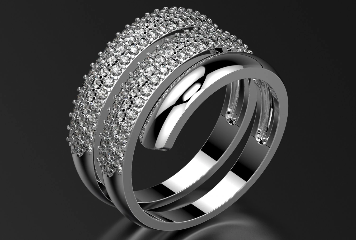 ring0015 3D Print Model .c4d .max .obj .3ds .fbx .stl .blend 