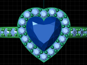 кольцо0021 3D Принт Модель