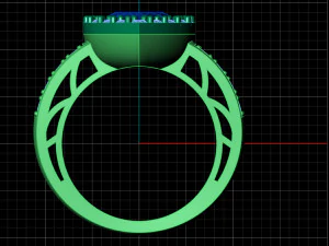 кольцо0021 3D Принт Модель