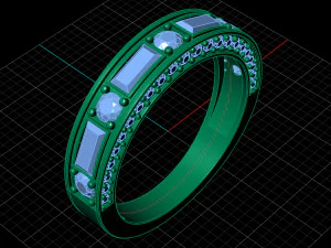 anel0022 Modelo de Impressão 3D