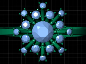 anel0032 Modelo de Impressão 3D