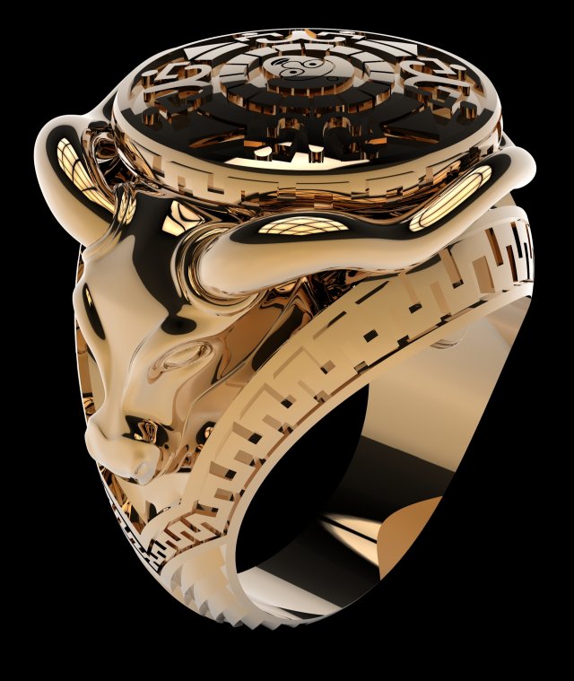taurus ring 3D Model .c4d .max .obj .3ds .fbx .stl .blend 