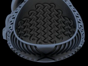 वृषभ वलय 3D मॉडल