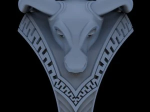 वृषभ वलय 3D मॉडल