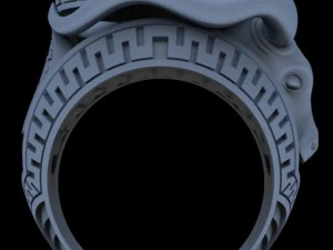 वृषभ वलय 3D मॉडल