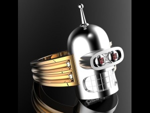 bender ring style 3D मॉडल
