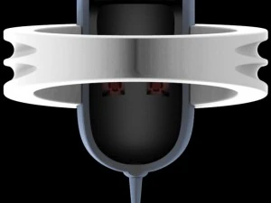 Бендер кольцо стиль 3D Модель