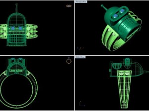 bender ring style 3D Model