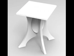 taburet 3D Modell