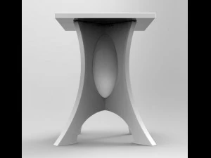 taburet 3D Modell