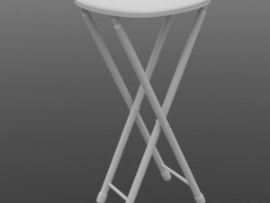 chair fowable taboeret chair 3D Model