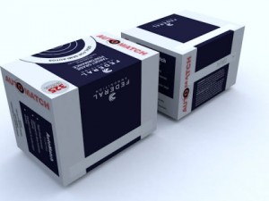 low poly 325 round brick of 22lr Modelo 3D