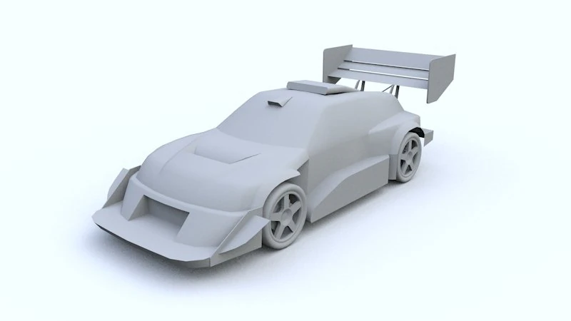 d&uuml;ş&uuml;k poli suzuki escudo pikes tepe deneme arabası 3D Model .c4d .max .obj .3ds .fbx .stl .blend 