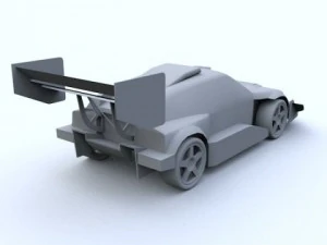 d&uuml;ş&uuml;k poli suzuki escudo pikes tepe deneme arabası 3D Model