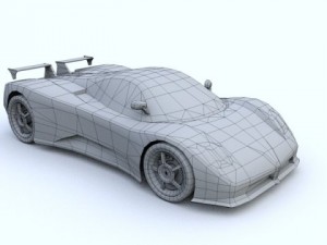 lambo zonda 3D 모델