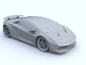 lambo zonda 3D Model