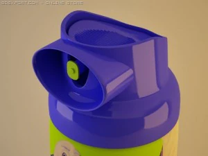 거품을 닦고 3D 모델