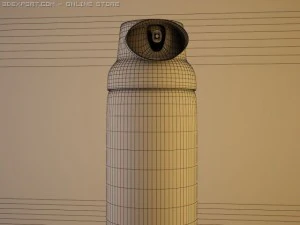 거품을 닦고 3D 모델