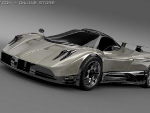 pagani zondahighly detailed 3D Model