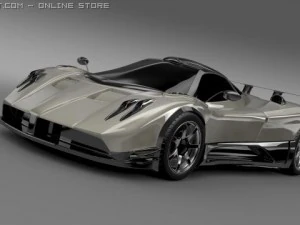 pagani zondahighly detailed 3D Model