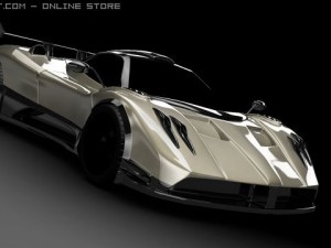 pagani zondahighly detailed 3D Model