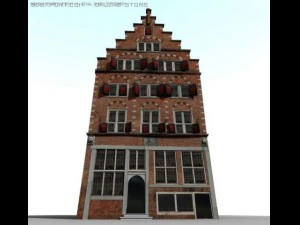 medieval house 3D Model