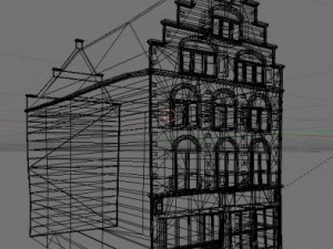 medieval house Modello 3D