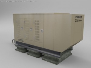 electric generator 3D Model