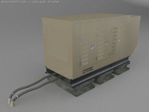 electric generator 3D Model
