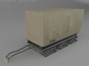electric generator 3D Model