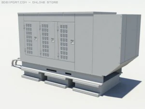 electric generator 3D Model