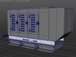 electric generator 3D Model