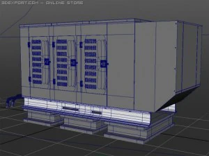 electric generator 3D Model