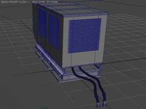 electric generator 3D Model