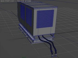 electric generator 3D Model