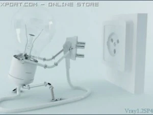light in trubles 3D Model