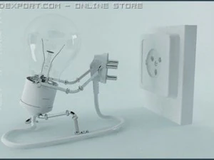 light in trubles 3D Model