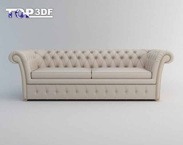 classical sofa 3D Model .c4d .max .obj .3ds .fbx .stl .blend 