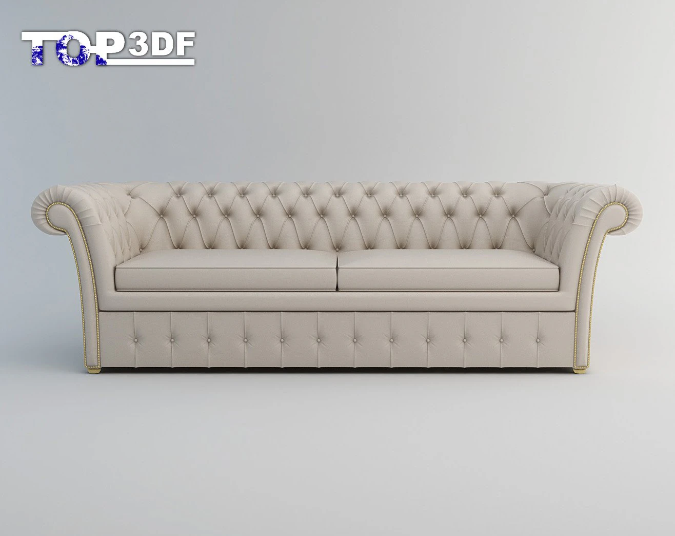 klasik kanepe 3D Model .c4d .max .obj .3ds .fbx .stl .blend 