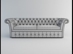 classical sofa 3D Model