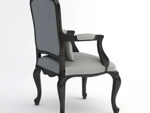 louis xv armchair 3D Model