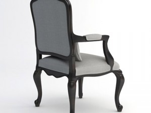 louis xv armchair 3D Модель