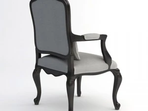 louis xv armchair 3D Model