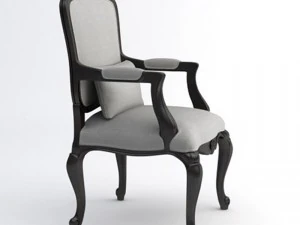 louis xv armchair 3D Model