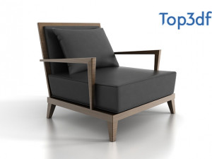 free armchair Model 3D