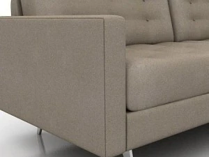 penthouse designer sofa 3D Model
