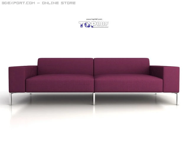 sofa 3D Model .c4d .max .obj .3ds .fbx .stl .blend 